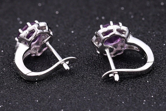 Ohrringe - Amethyst 2 Ohrringe - Amethyst