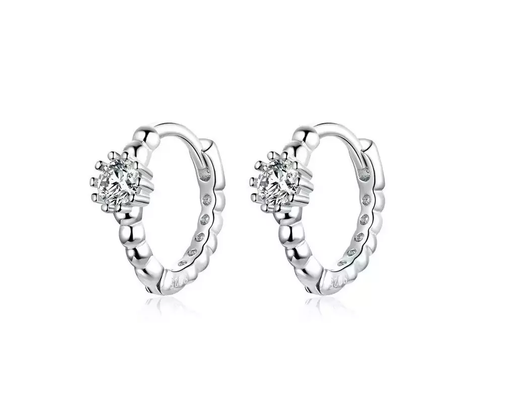 Ohrringe für Mädchen Silber 1 Ohrringe für Mädchen Silber