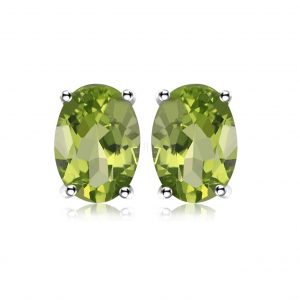 Ohrstecker - Peridot - Silber 925