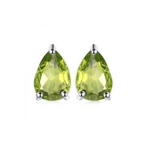 Peridot Ohrstecker - Silber 925