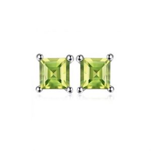 Ohrstecker - Peridot - Silber 925