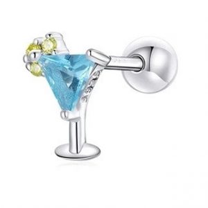 Ohrstecker Silber - Cocktail