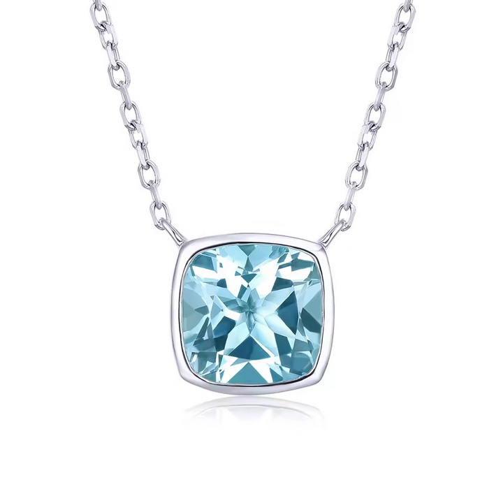 Topas-Anhänger aus 925 Silber 1 Topas Anhänger