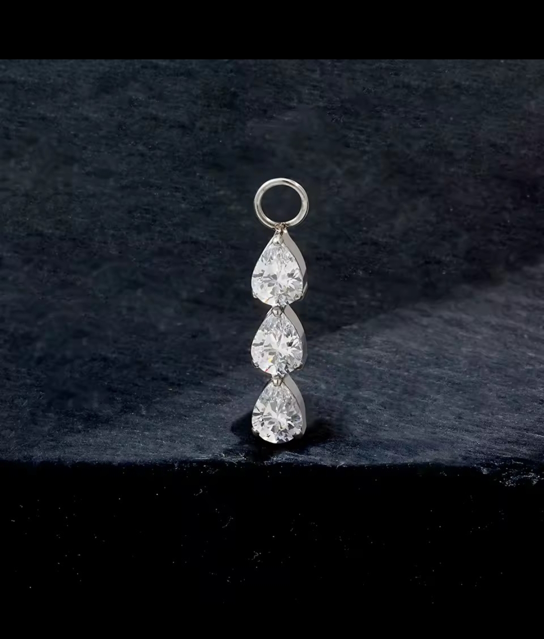 Ohrpiercing Anhänger Edelstahl 3 Ohrpiercing Anhänger Edelstahl – Bild 3