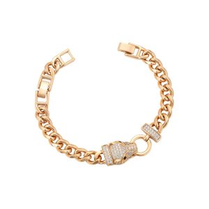 Panzerarmband Panther – 18k vergoldet