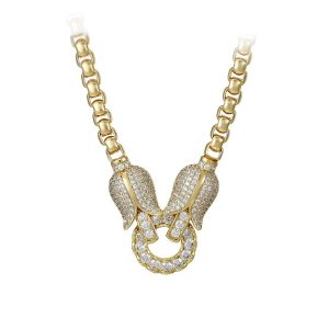 Collier "Royal Tulip" – 18k vergoldet