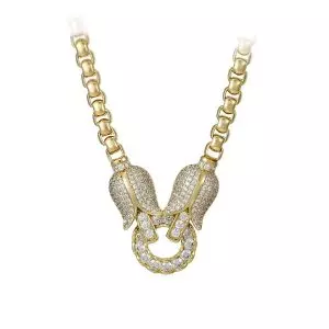 Collier "Royal Tulip" – 18k vergoldet